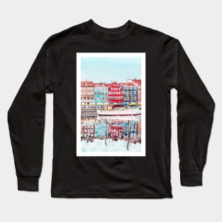 Copenhagen, Denmark Long Sleeve T-Shirt